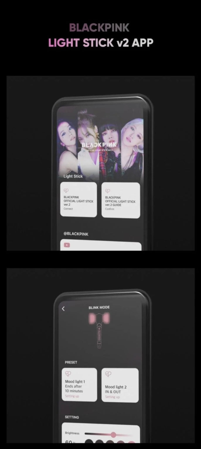 Blackpink Official Light Stick Ver. 2 (renewal)