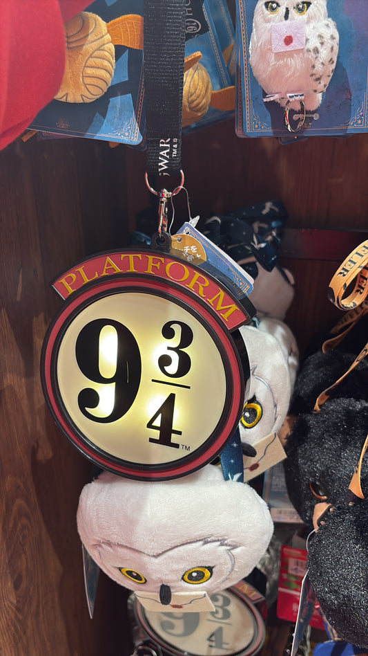 Plataforma 9 3/4 con luz studios universal