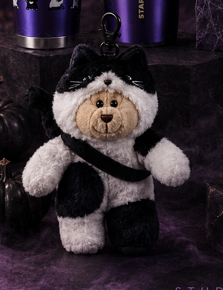 Starbucks Halloween Tailandia 2026 | Spooky Meowchestra Mini Bearista 🐻🎃🐈‍⬛