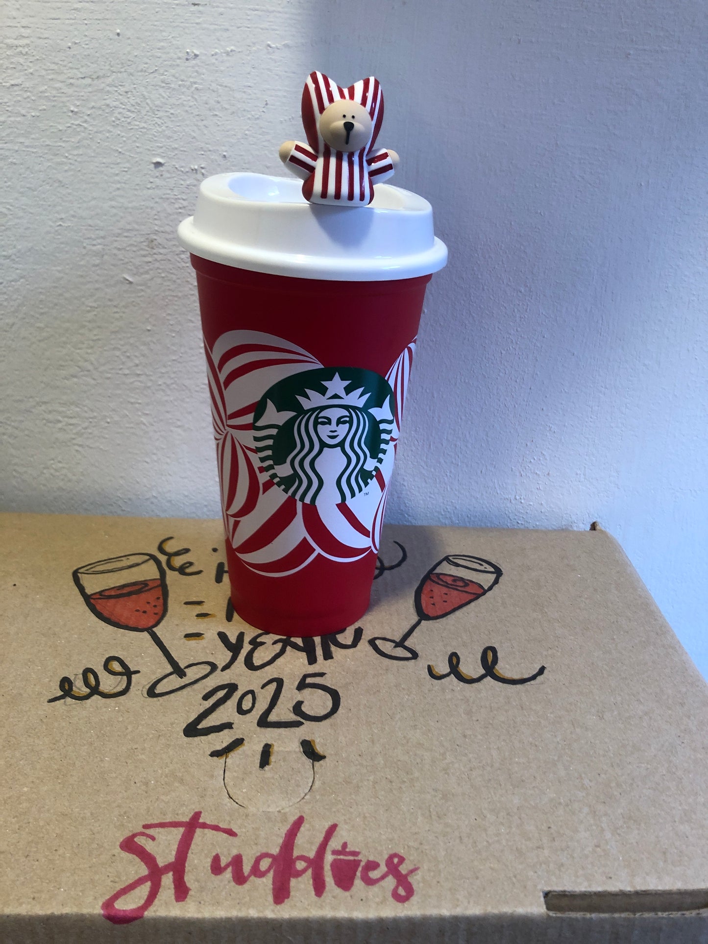 Reusable rojo Japón con stupper