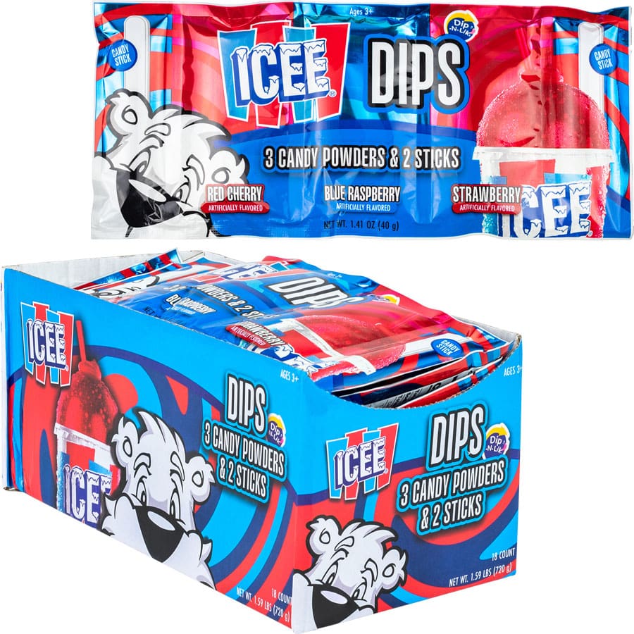 ICEE Dips Candy Powder/Sticks US goods