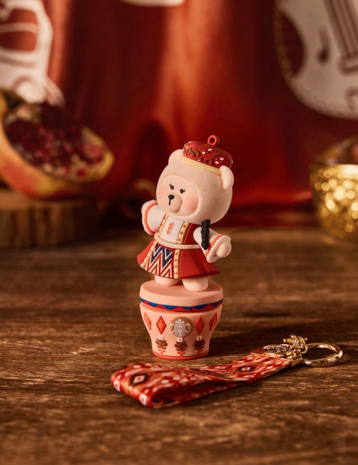 Starbucks China Star Bazaar 2026 | Llavero adorno giratorio
