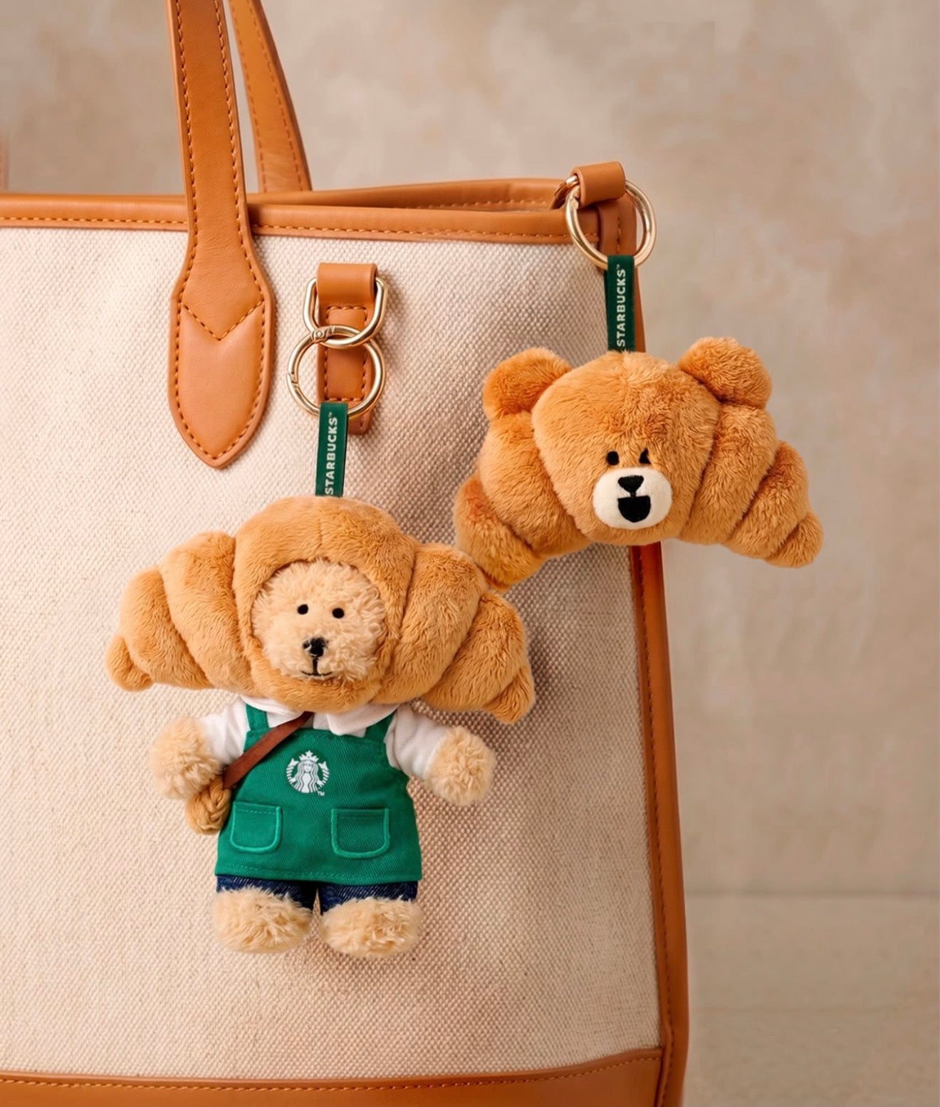 Llavero bearista croissant