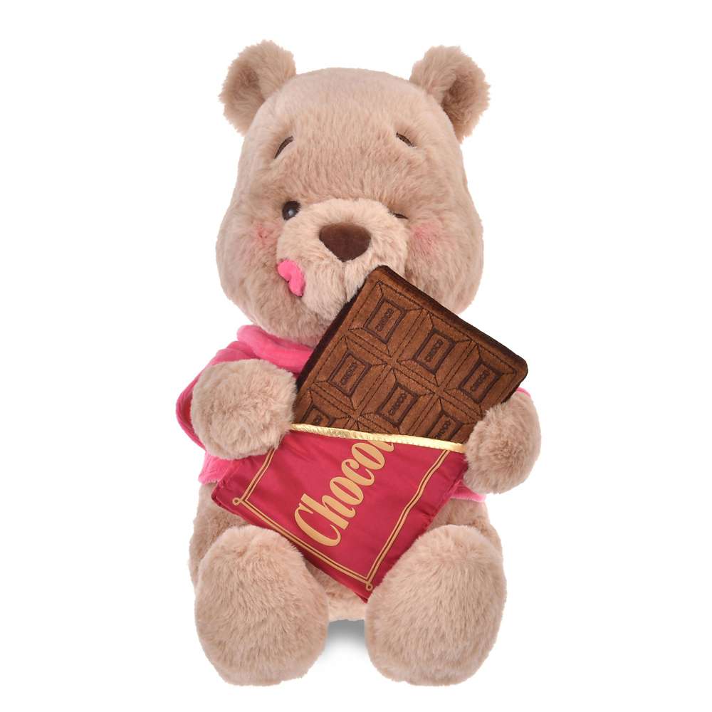 Peluche Winnie the Pooh Chocolate Style – Disney Store Japón Edición Especial