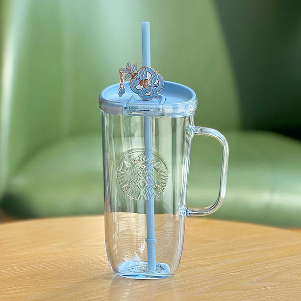 Vaso de Vidrio con Asa Oriental Secret Garden China 2025