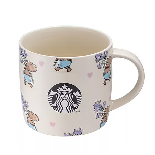 Capybara Story Ceramic Mug Taiwan Valentine’s Day 2026