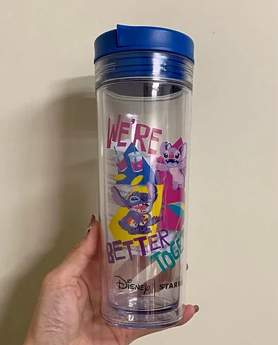 Stitch Vaso Acrilico Doble Pared Taiwan Disney x Starbucks 2024