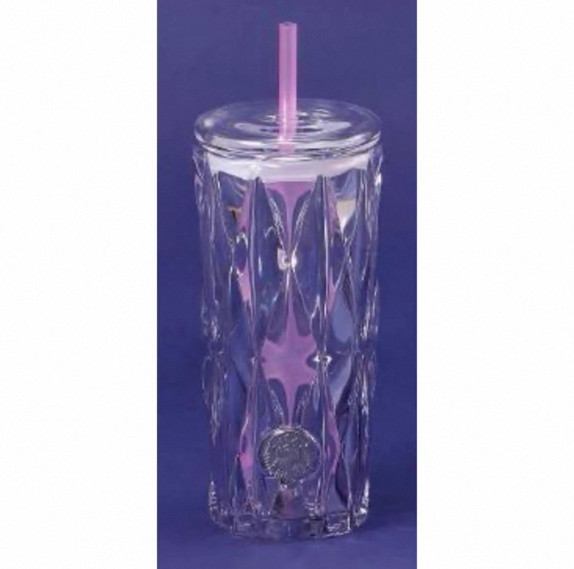 Vaso de Vidrio con popote Under The Sea Glamorous Creatures Asia 2025  16oz