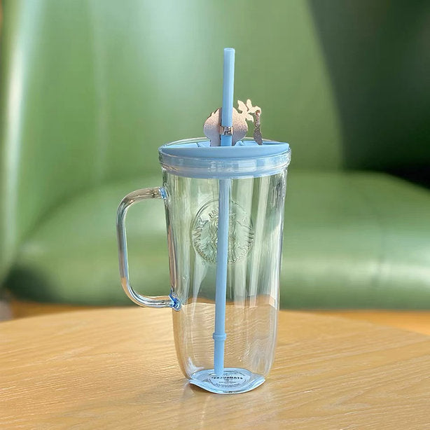 Vaso de Vidrio con Asa Oriental Secret Garden China 2025