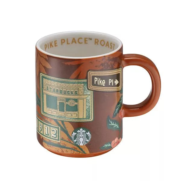 Taza de café de 85 ml (3 oz) de Pike Place Roast, marca de café en grano, Taiwán 2025