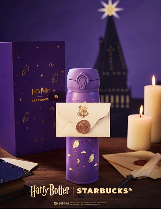 Harry Potter Hedwig Owl SS Thermos Tumbler Starbucks China x Harry Potter 2025  500ml
