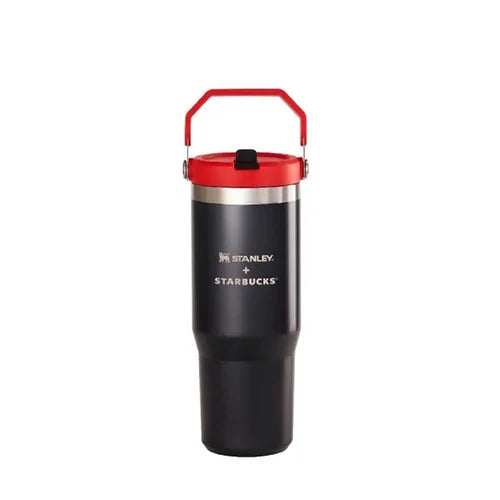 Stanley x Starbucks Negro con rojo Termo Acero Inoxidable Red & Black Lunar Luxury 2025  30oz