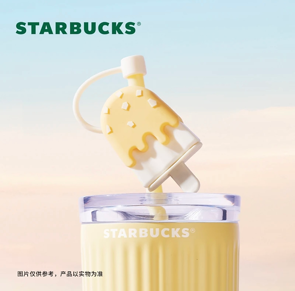 Summer Yellow vaso Acero Inoxidable Jungle  Cup con Topper Paleta Helada