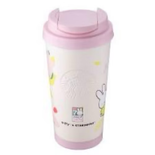 Miffy Pink Stainless Steel Elma Cup Miffy x Starbucks Taiwan 2025