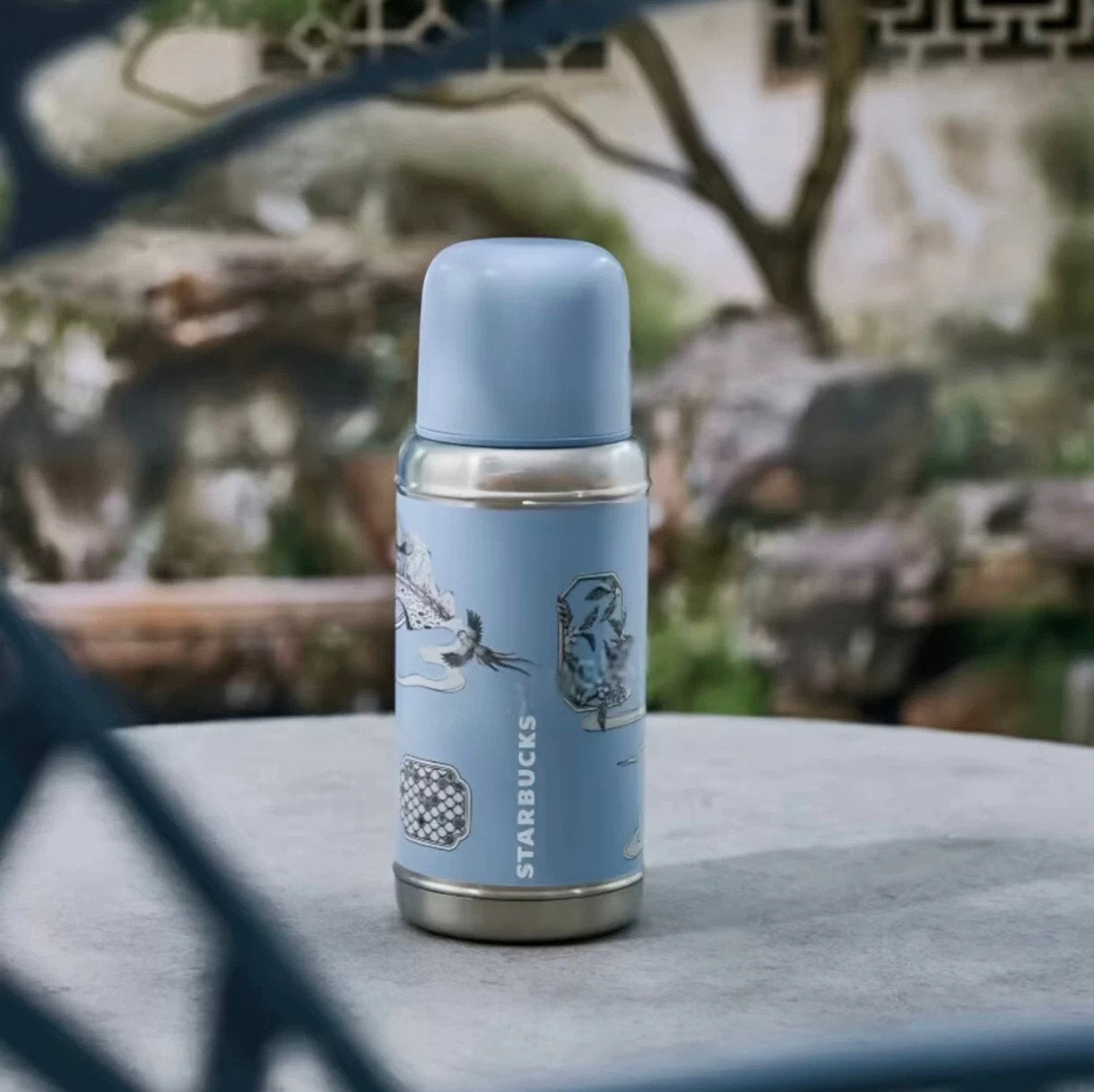Termo de Acero Inoxidable Oriental Garden Oriental Secret Garden China 2025  355ml / 12oz