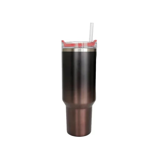 Stanley x Starbucks  Rojo y Negro Año Lunar Ombre Red Black SS Quencher Tumbler Red & Black Lunar Luxury 2025