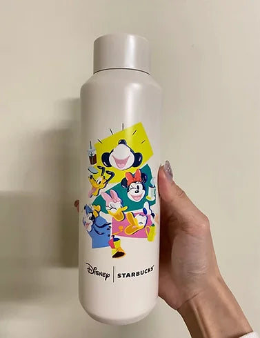 Disney Fun Stainless Botella de Acero Inoxidable Taiwan Disney x Starbucks 2024