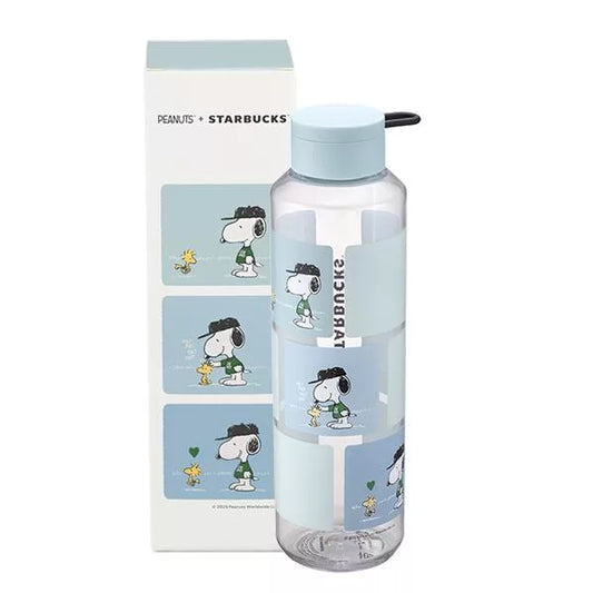 Botella de Plastico Azul Blue Snoopy Peanuts Snoopy x Starbucks Asia 2025