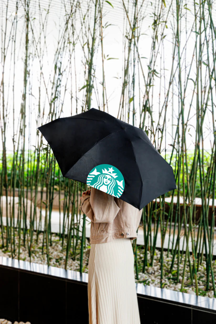 Paraguas plegable con bolsa Starbucks Hong Kong
