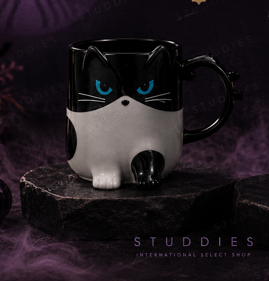 Starbucks Halloween Tailandia 2026 | Black Cat Mug 14 oz 🐈‍⬛🎃