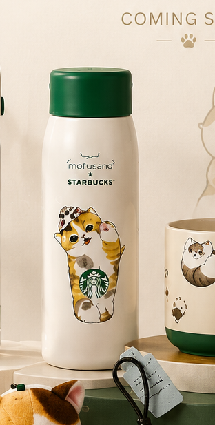 Pre venta apartado termo mofusand Starbucks x mofusand 2026