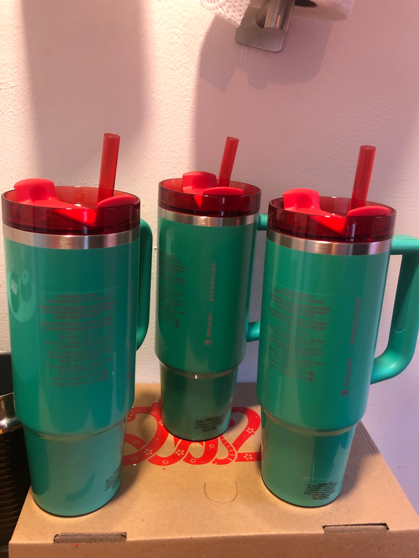 Stanley 30 oz verde Navidad Mexico