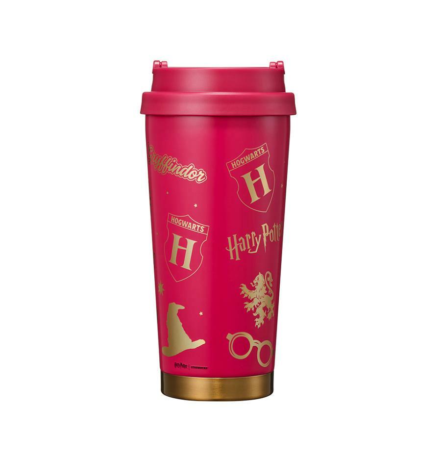 Termo Acero Inoxidable SS Gryffindor Elma Tumbler 473ml Harry Potter Starbucks