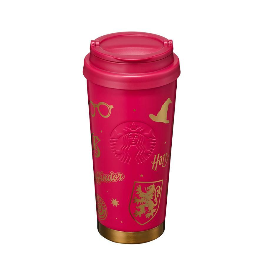 Termo Acero Inoxidable SS Gryffindor Elma Tumbler 473ml Harry Potter Starbucks