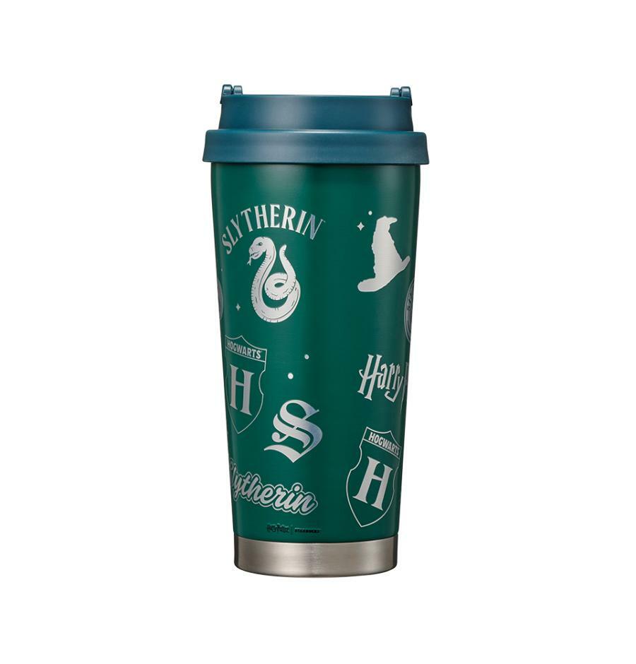 Termo de Acero Inoxidable  Slytherin Elma Tumbler 473ml Harry Potter Starbucks