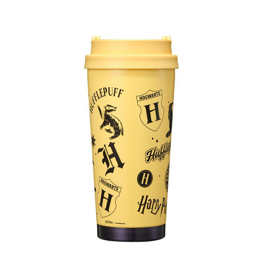 Termo de Acero Inoxidable SS Hufflepuff Elma Tumbler 473ml Harry Potter Starbucks