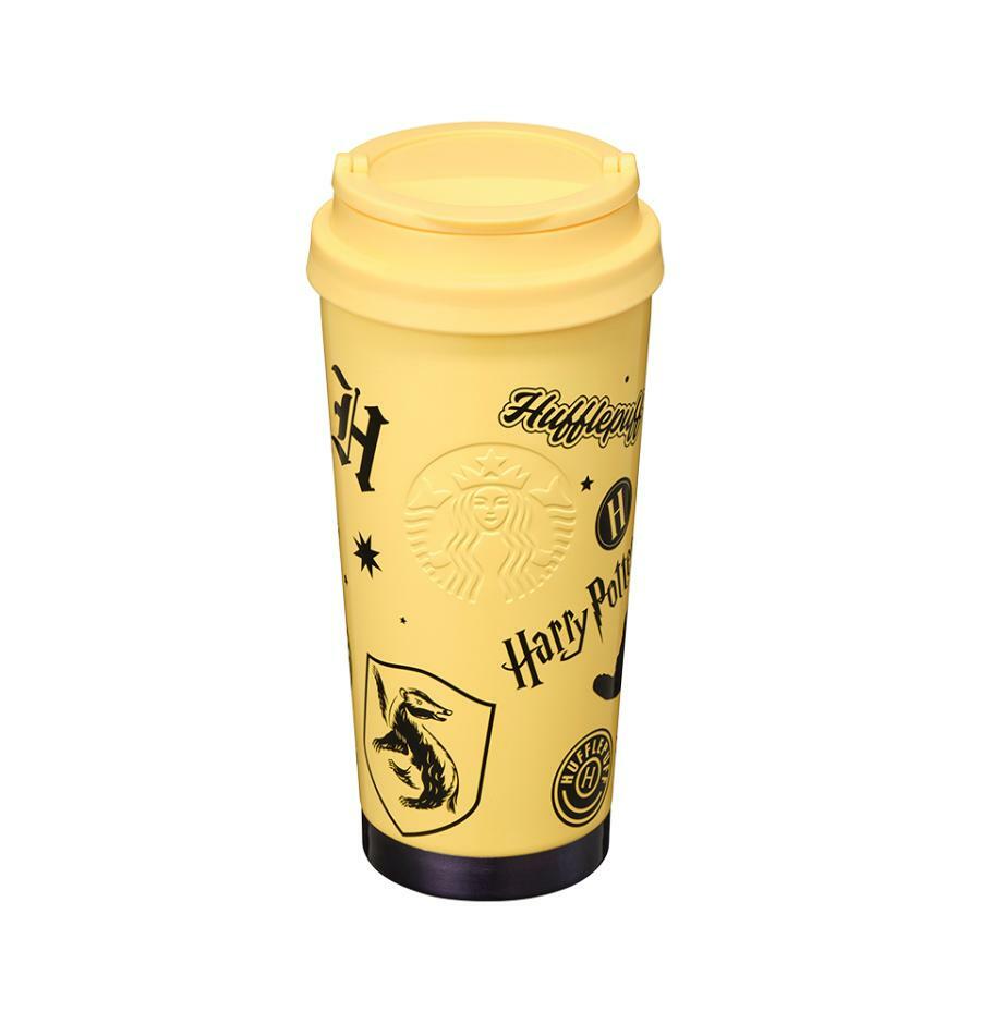 Termo de Acero Inoxidable SS Hufflepuff Elma Tumbler 473ml Harry Potter Starbucks
