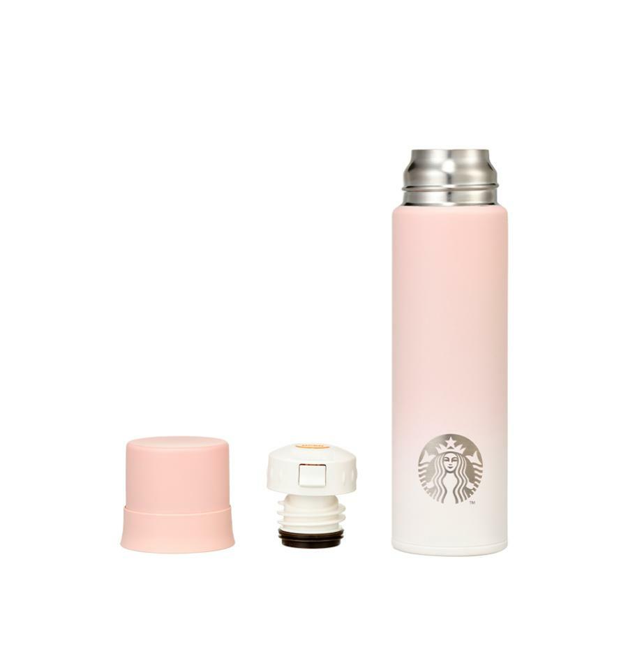 Termo Rosa de Acero Inoxidable Starbucks Korea 2025 Summer season1 500ml 17.6oz