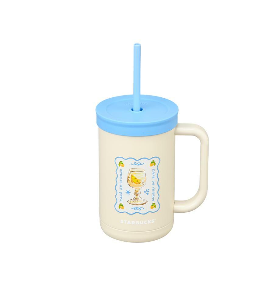 Tarro de Acero Inoxidable Starbucks Korea 2025 Summer season1 series 600ml 21.12oz