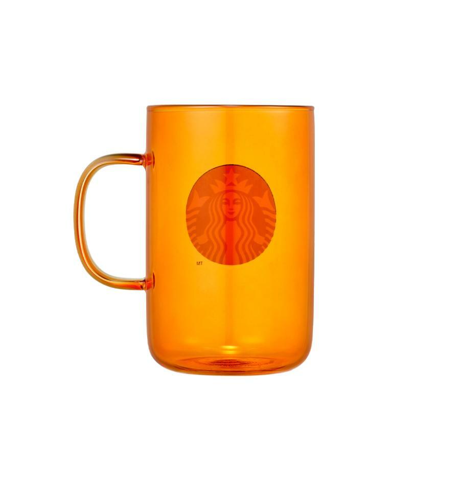 Taza de Vidrio Starbucks Korea 2025 Summer season1 series Sunset Summer glass cups 500ml 17.6oz