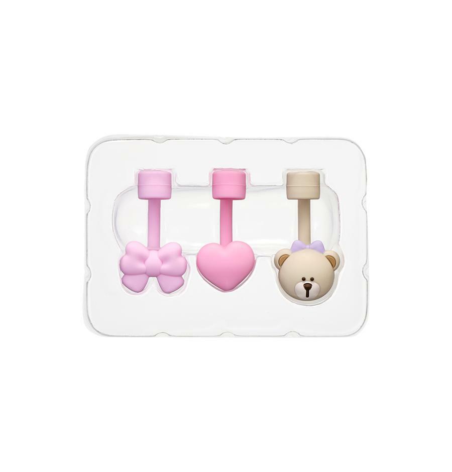 Strawtopper Campus Corea 2025 Play Pink StrawCap Set (3P)