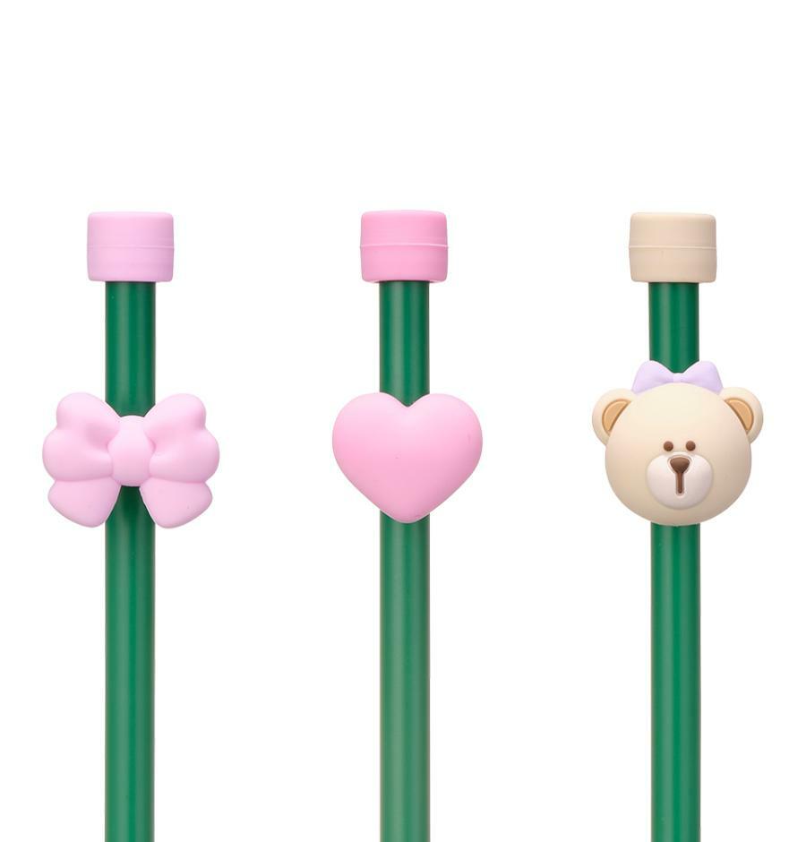 Strawtopper Campus Corea 2025 Play Pink StrawCap Set (3P)