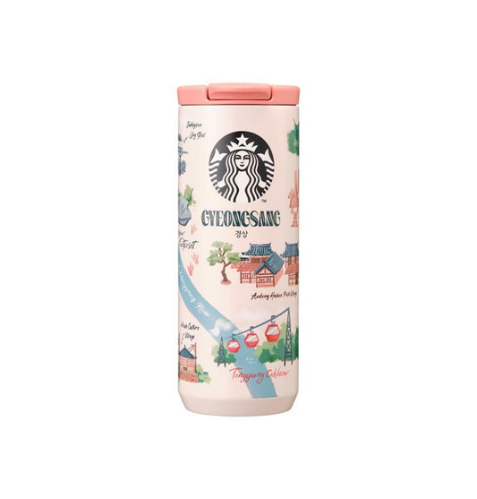 Termo de Acero Inoxidable Annyeong Gyeongsang 355ml Regional City Corea