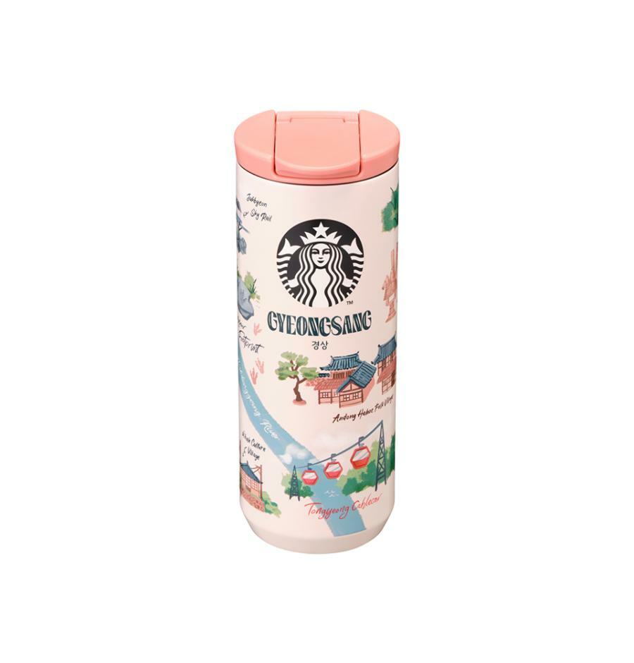 Termo de Acero Inoxidable Annyeong Gyeongsang 355ml Regional City Corea