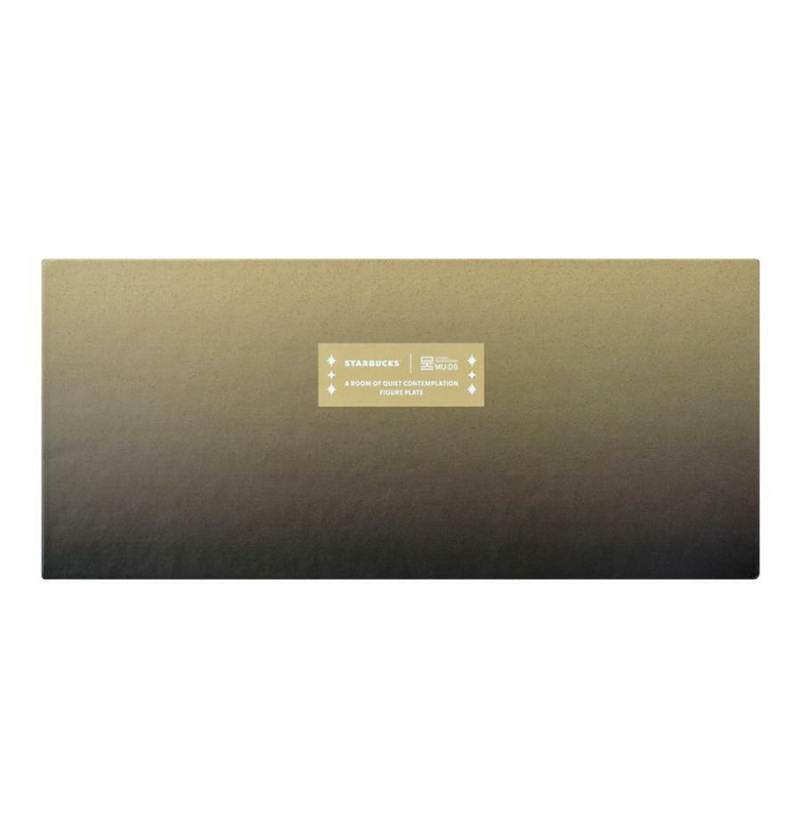 Plata con Figura Bearista Incensario A Room of Quiet Contemplation Figure Plate
