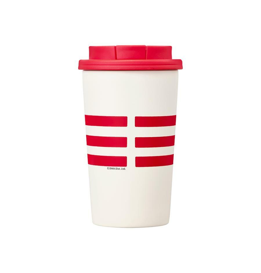Vaso de acero inoxidable con tapa roja Wheres Wally? 355ml Starbucks Series