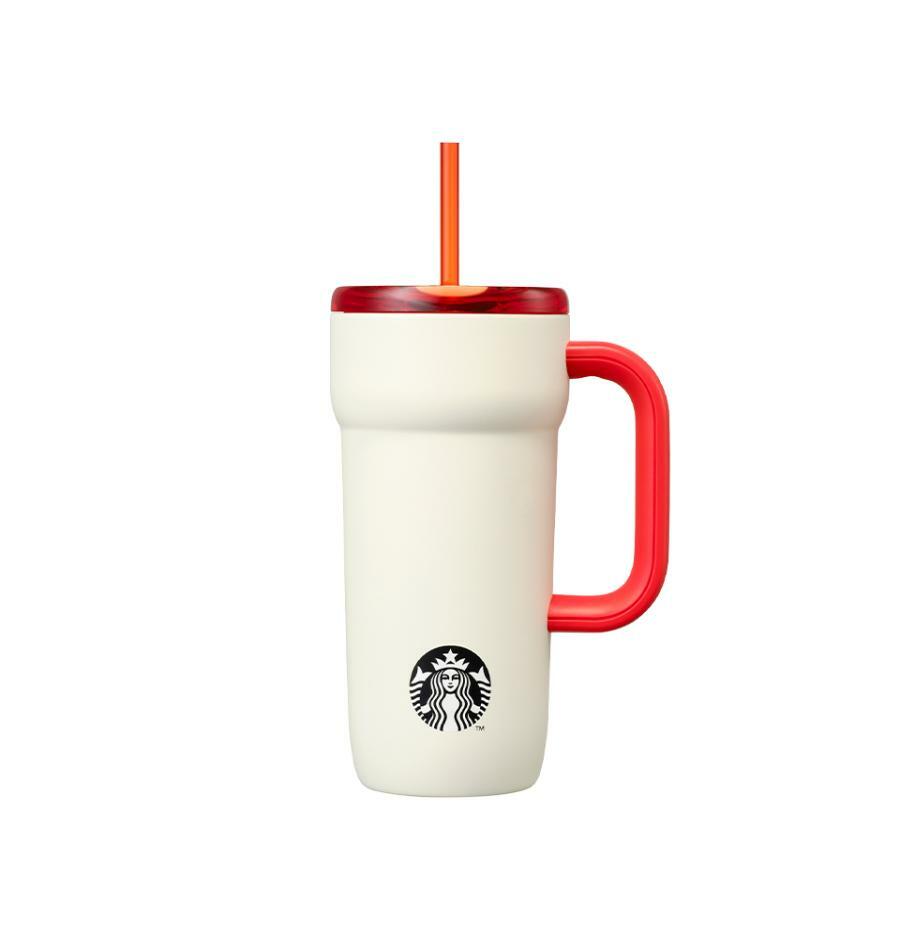 Termo de Acero Inoxidable SS Joyful Dante Tumbler 591ml Starbucks Holiday Corea 2025