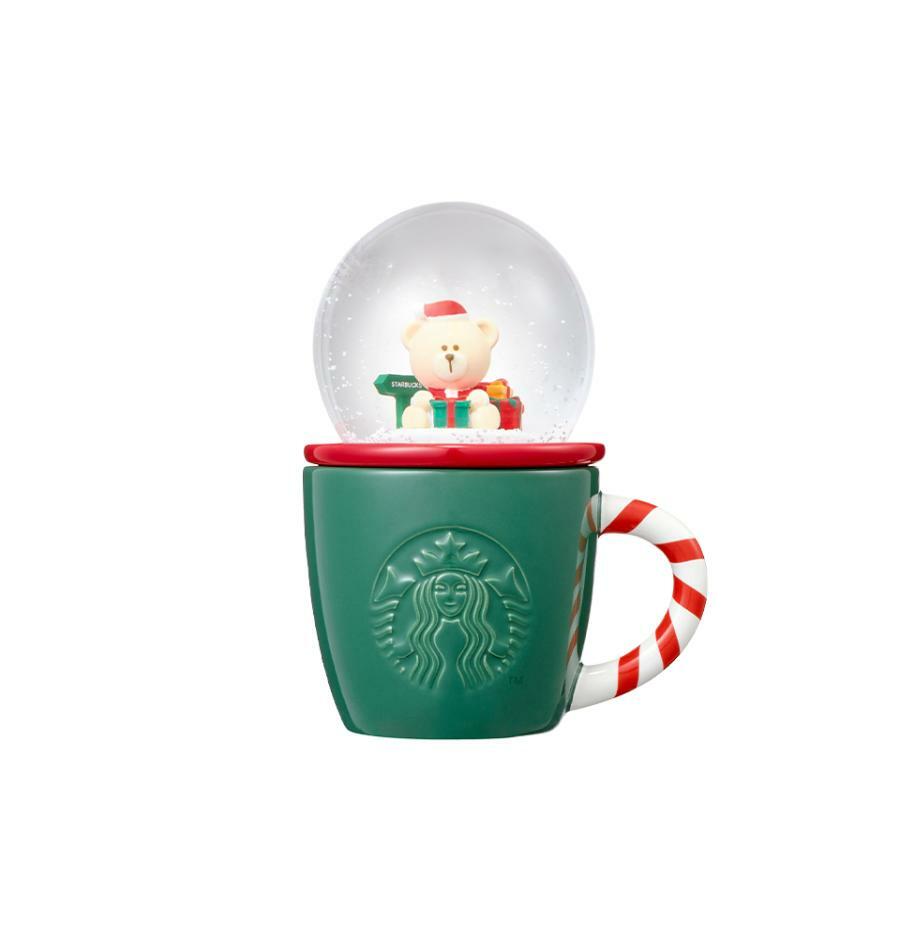 Taza de ceramica con globo Joyful Snowball Demi Mug 89ml Starbucks Holiday Corea 2025