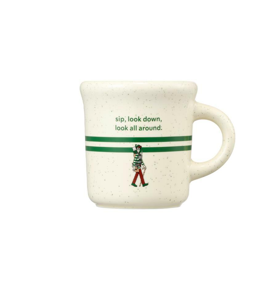 Taza de cerámica blanca 300 ml Wheres Wally? Starbucks Series
