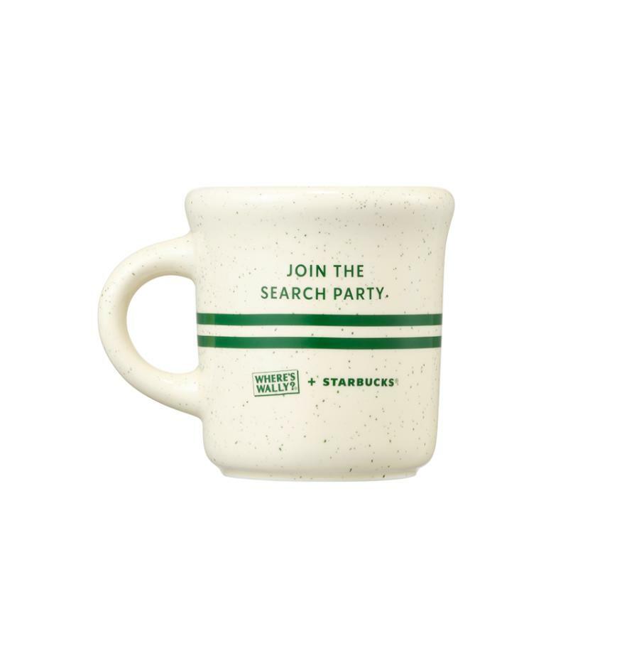 Taza de cerámica blanca 300 ml Wheres Wally? Starbucks Series