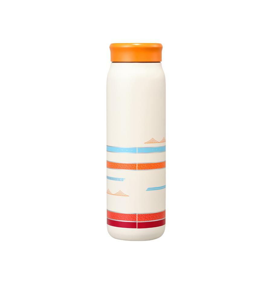 Termo  Con Caballos Con Tapa Naranja Redhorse Rani de 591 ml Year Of The Horse Starbucks Corea 2026