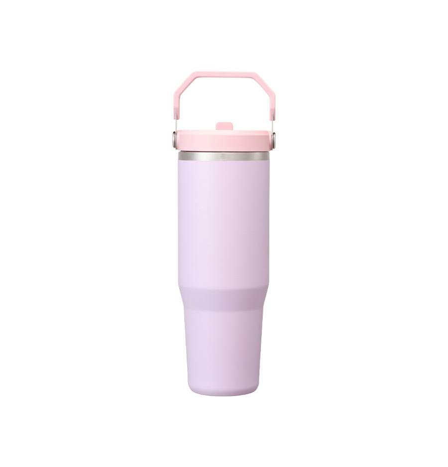 Vaso frío Stanley Flow Coldcup de acero inoxidable Blooming de 887 ml Starbucks Corea Sakura 2026 Pink Collection