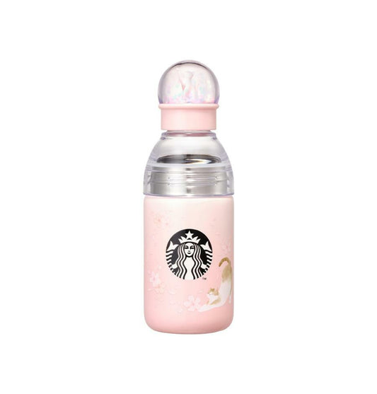 Botella Burbuja floreciente SS WB 473 ml Starbucks Corea Sakura 2026 Rosa – Edición Limitada Cherry Blossom