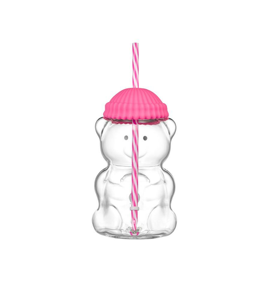 Bearista vidrio rosa Corea Starbucks 2026  591ml