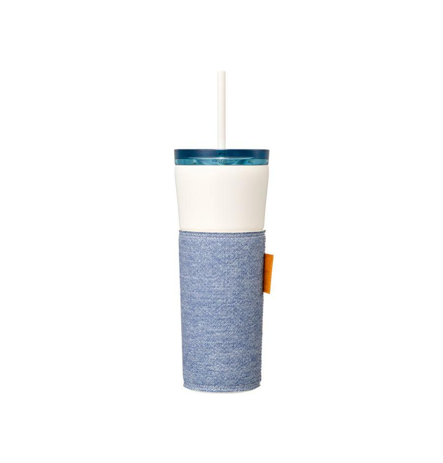 Vaso térmico Opera azul de acero inoxidable lavado 473 ml. Starbucks Corea Denim 2026