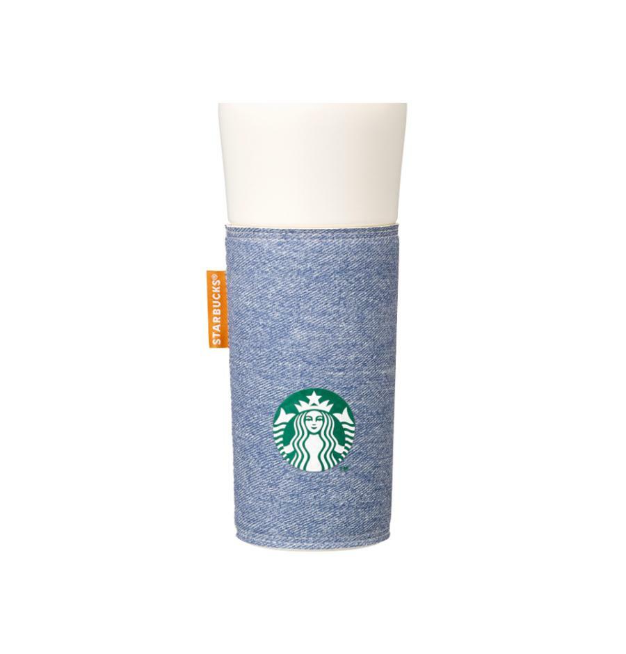 Vaso térmico Opera azul de acero inoxidable lavado 473 ml. Starbucks Corea Denim 2026